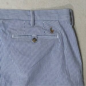 Polo Ralph Lauren Mens Seersucker Classic Fit Chino Pants Size 44Bx32